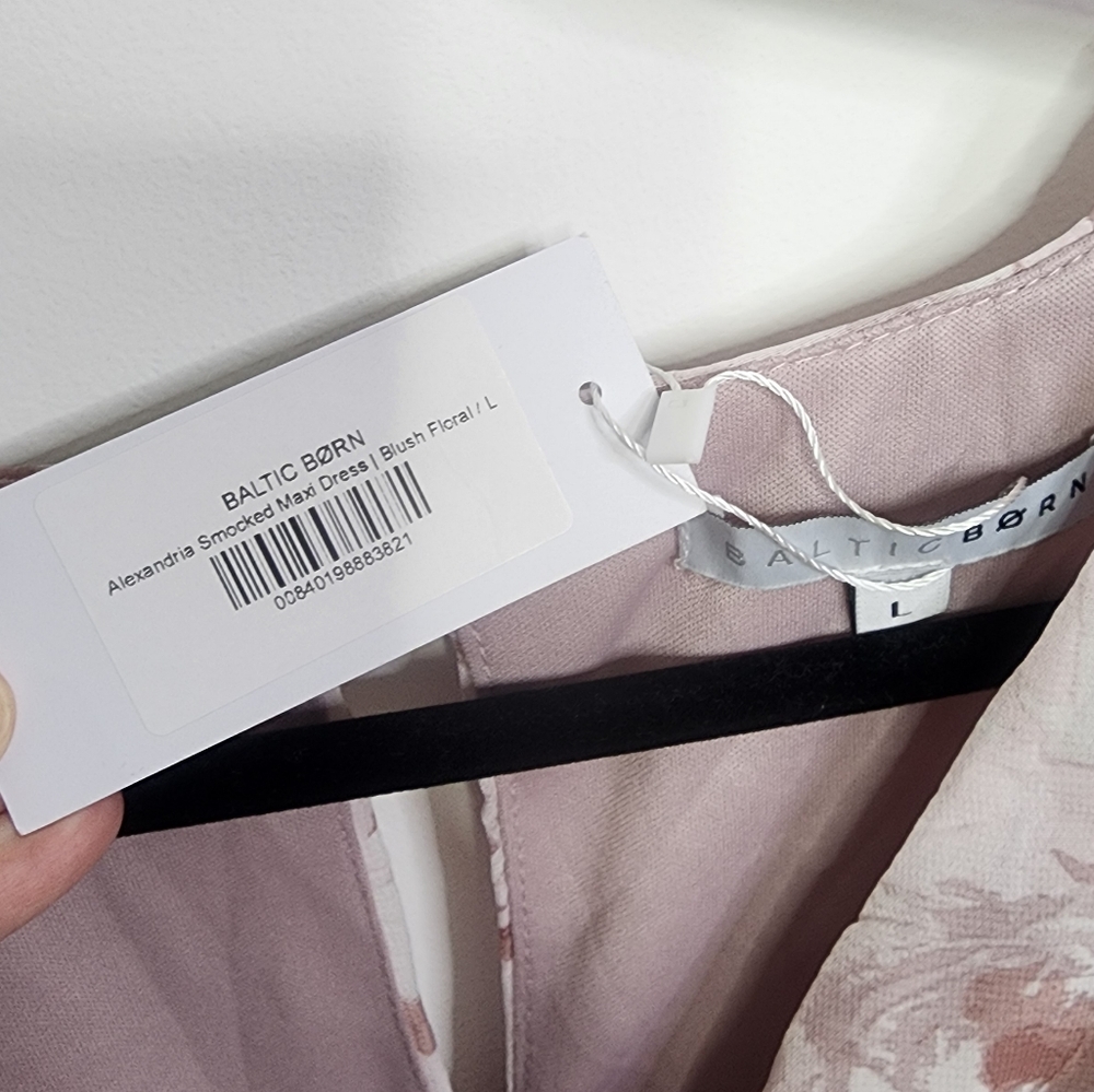 Baltic Born Blush Pink Floral Maxi Dress - Picture 2 of 5